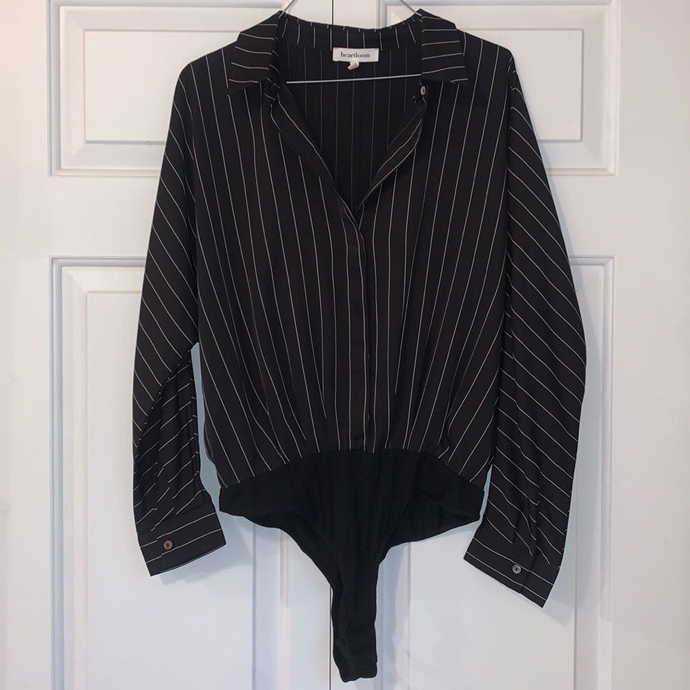 Heartloom Ling-sleeve Bodysuit